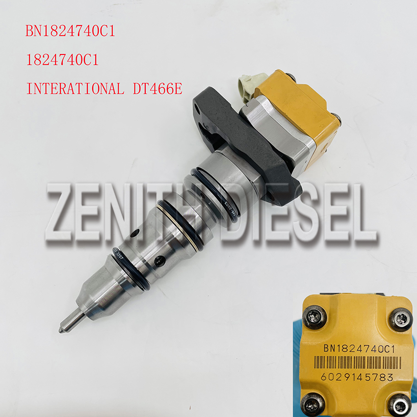 High Quality Diesel Fuel Injector 1824740C1 For Navistar INTERNATIONAL DT466E 195HP-230HP