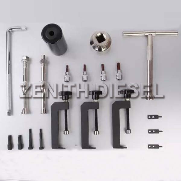 Electrically controlled high pressure oil pump disassembly tool