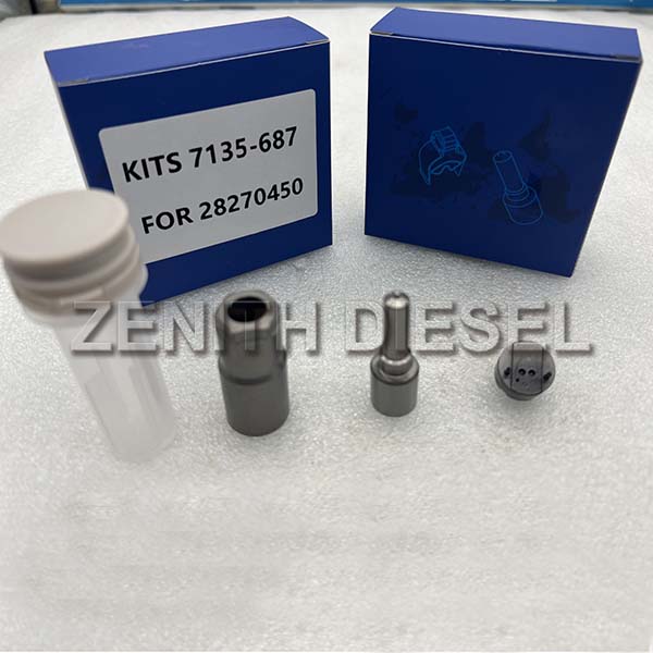 High quality Engine Parts Injector Nozzle Valve Kit Repair Kits 7135687 7135-687 For 28270450 JCB Injector